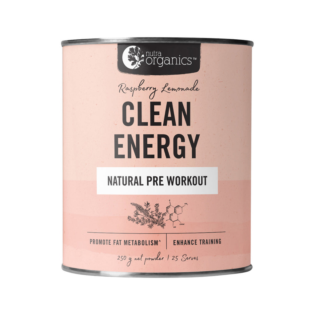 Clean Energy - Natural Pre Workout 250g  - Raspberry Lemonade