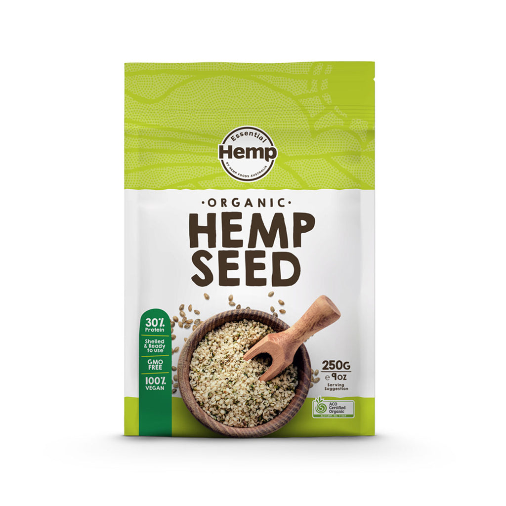 Organic Hemps Seeds 250g