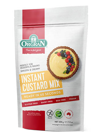 Orgran Instant Custard Mix 200g
