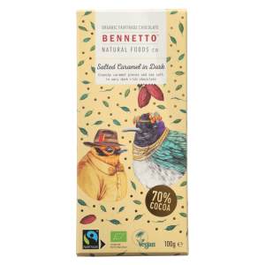 Bennetto Organic Salted Caramel in Dark Chocolate
