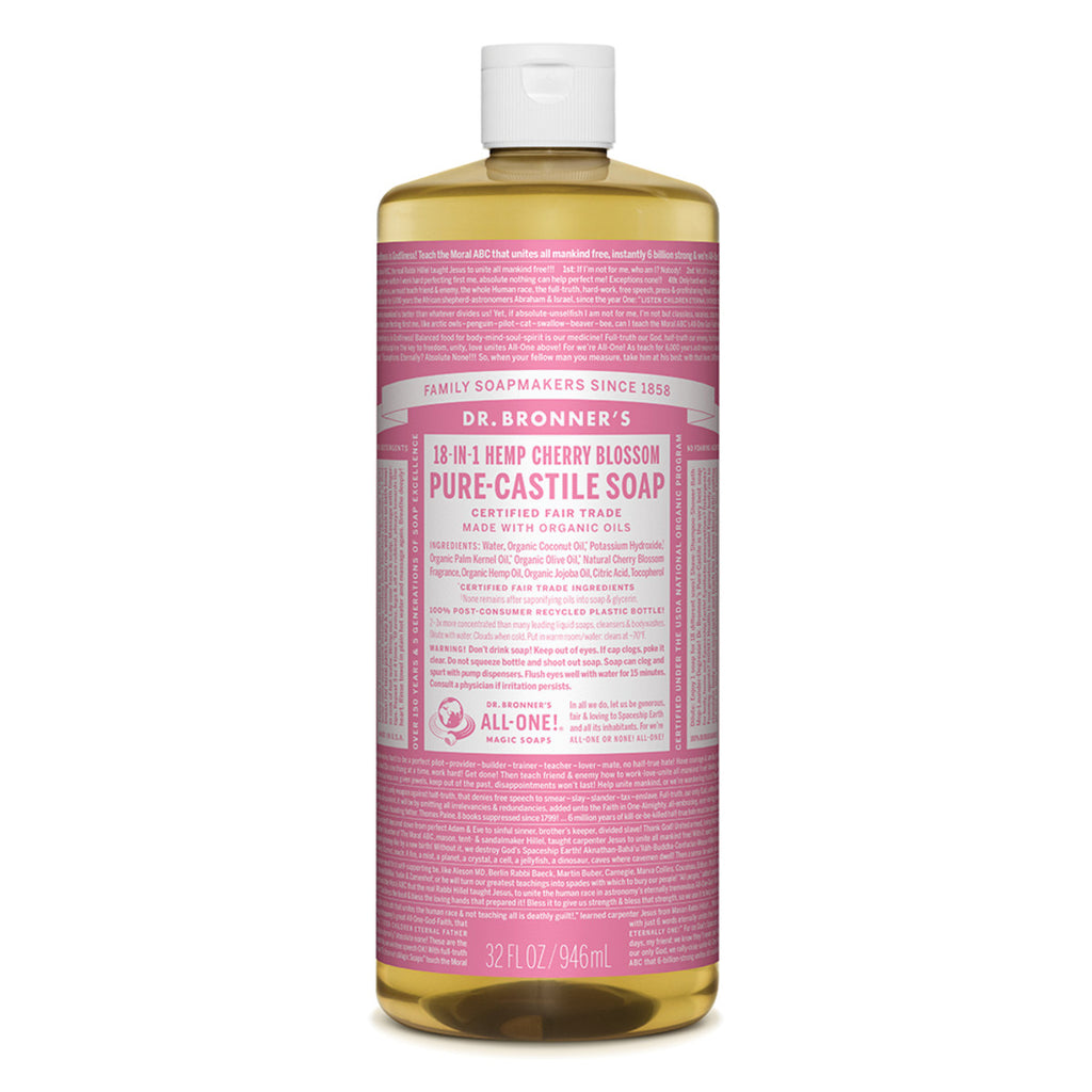 Pure-Castile Soap Cherry Blossom 946ML