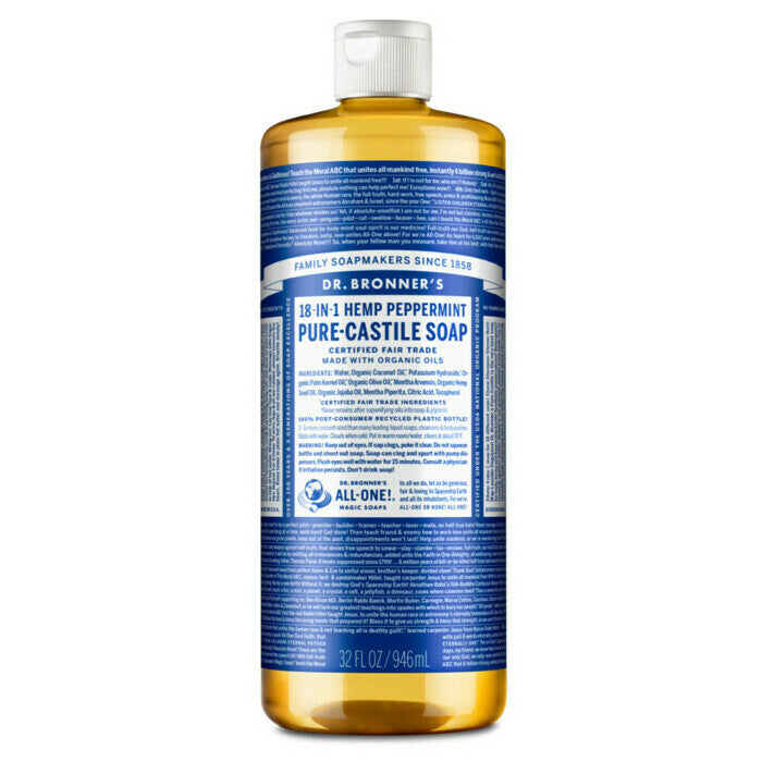 Pure-Castile Soap Peppermint 946mL