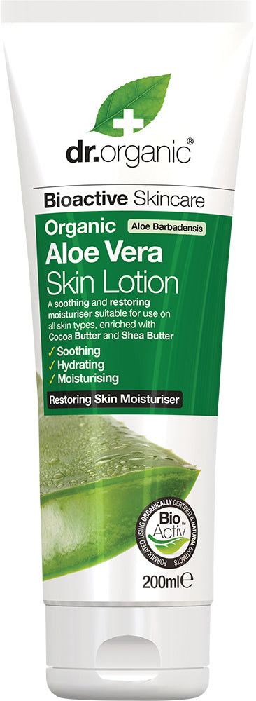 Organic Aloe Vera Skin Lotion 200ml