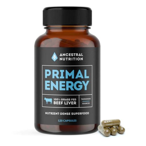 Primal Energy Beef Liver Capsules 120