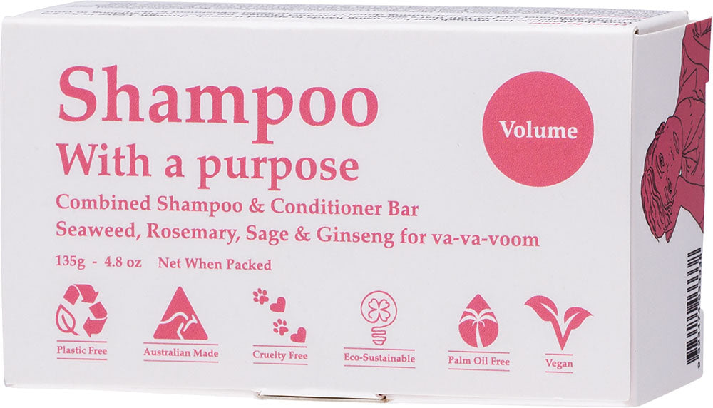 Shampoo & Conditioner Bar  - Volume