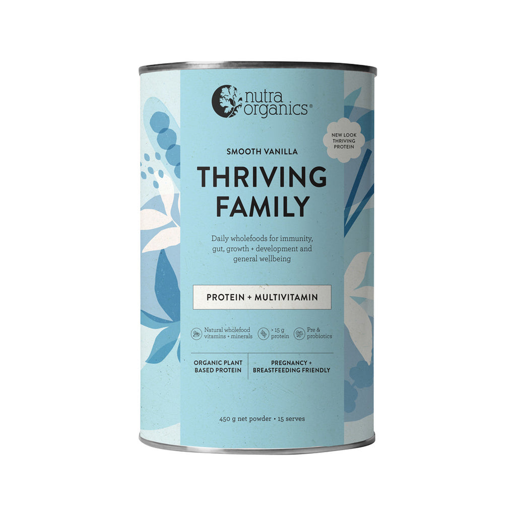 Organic Thriving Family (Protein & Multivitamin) Smooth Vanilla 450g