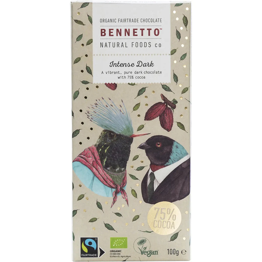Bennetto Organic Intense Dark Chocolate