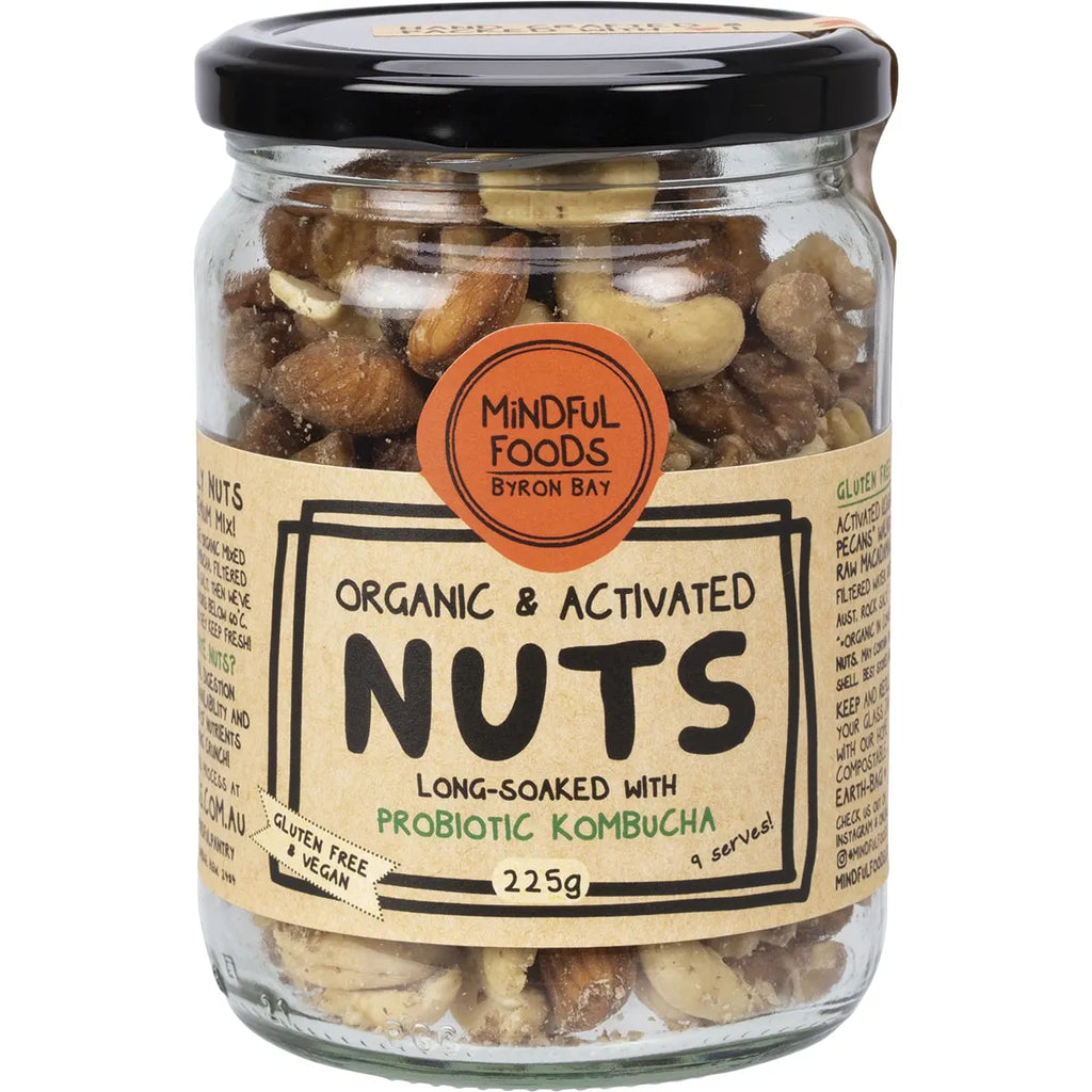 Mixed Nuts Organic & Activated 225g