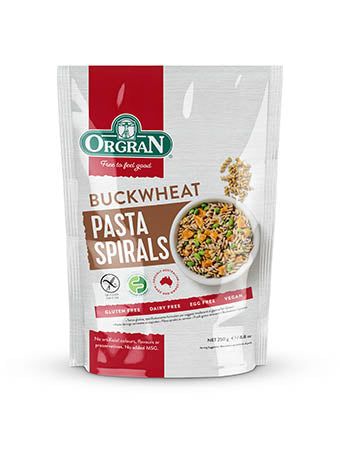 Buckwheat Pasta Spirals 250g
