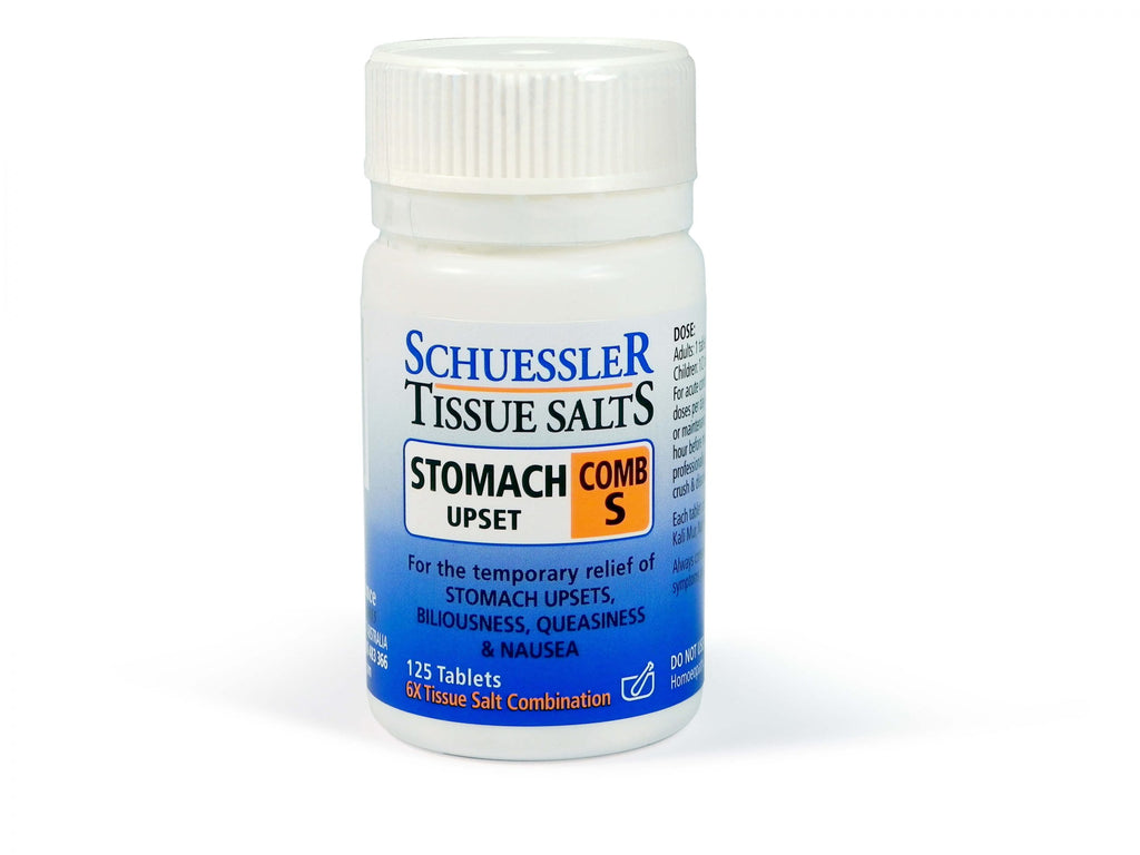 Schuessler Tissue Salts Comb S (Stomach Upset)
