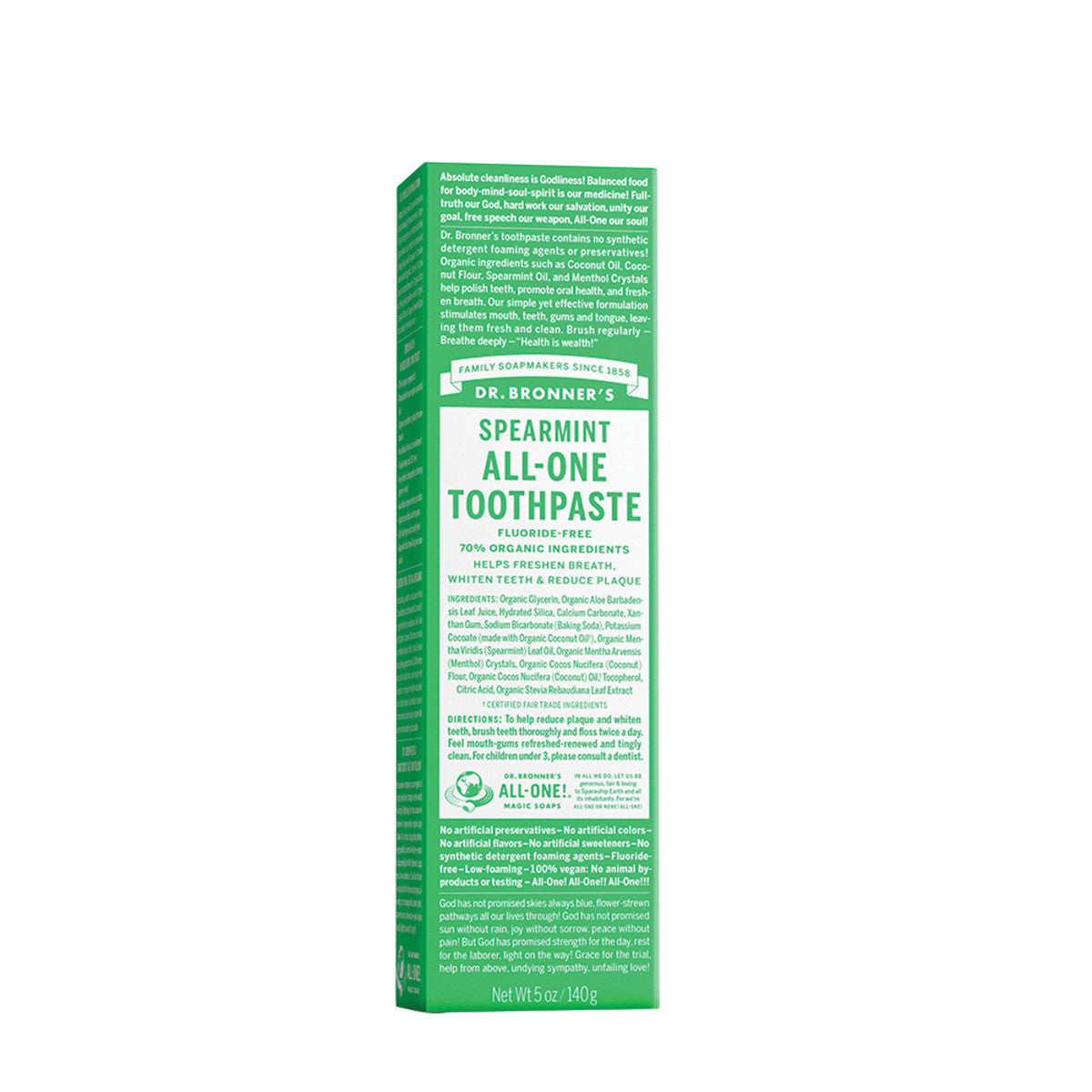 All-One Toothpaste - Spearmint – Nelson Bay Health Foods