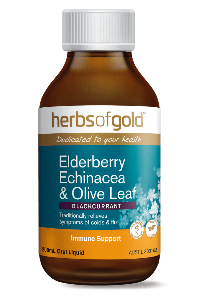 Elderberry Echinacea & Olive Leaf 200ml liquid