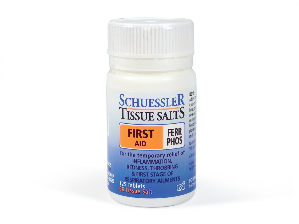 Schuessler Tissue Salts - Ferr Phos (First Aid)