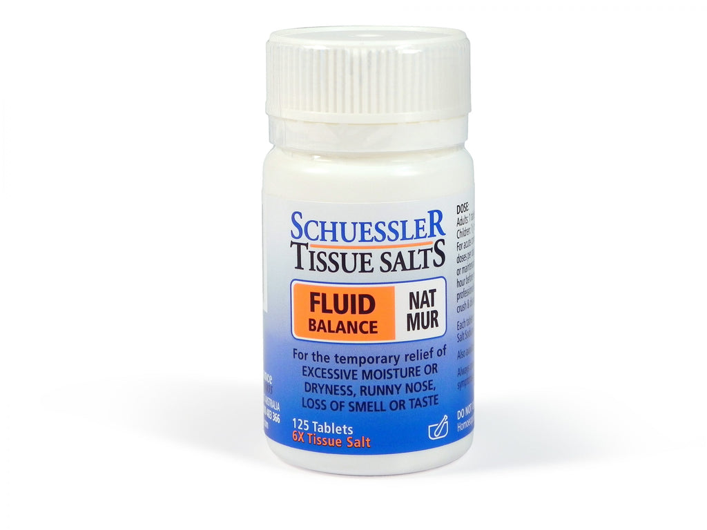 Schuessler Tissue Salts Nat Mur (Fluid Balance)