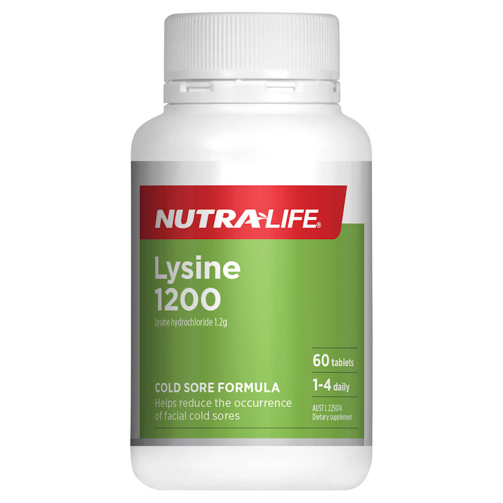 Lysine 1200 60 Tablets