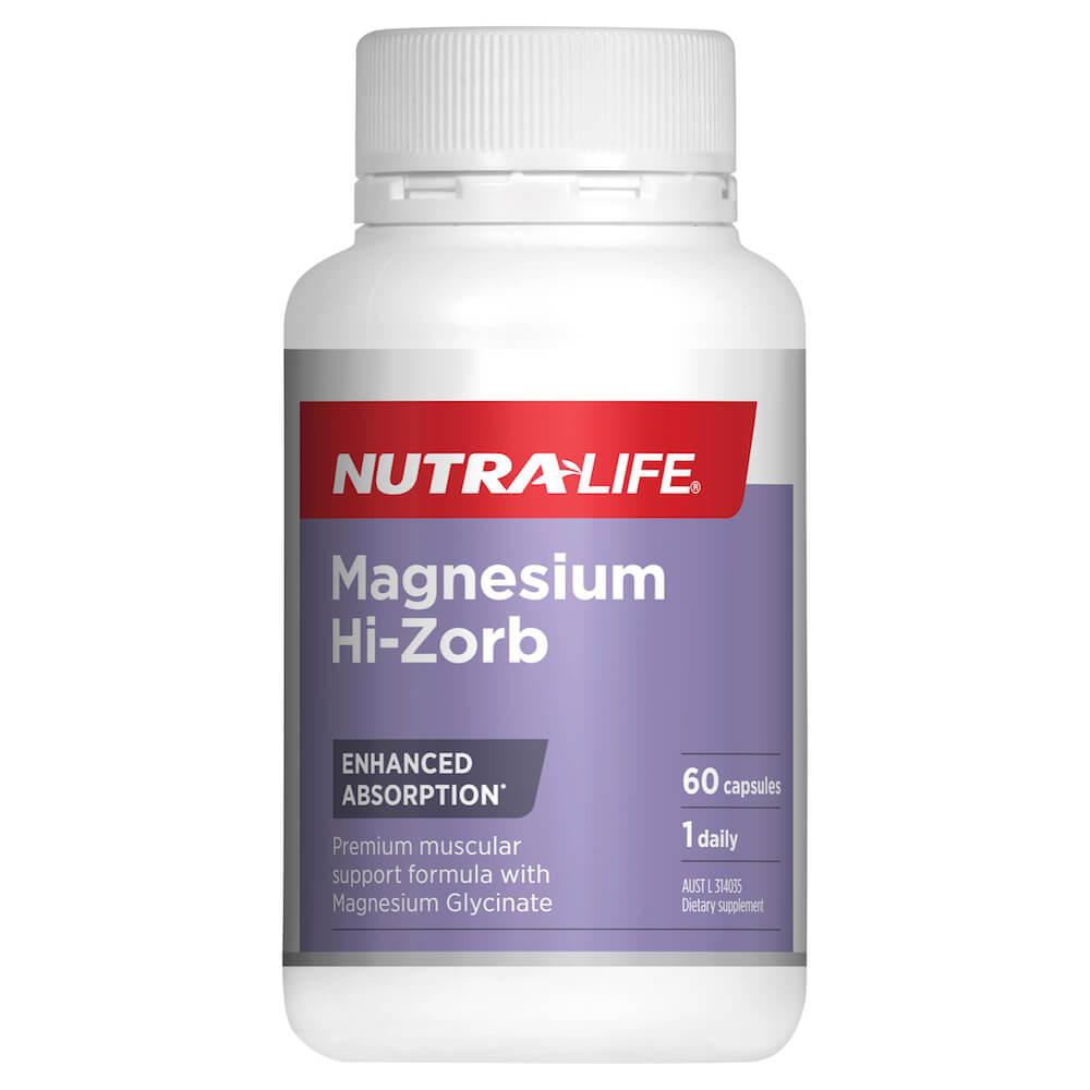 Magnesium Hi-Zorb 60 Capsules