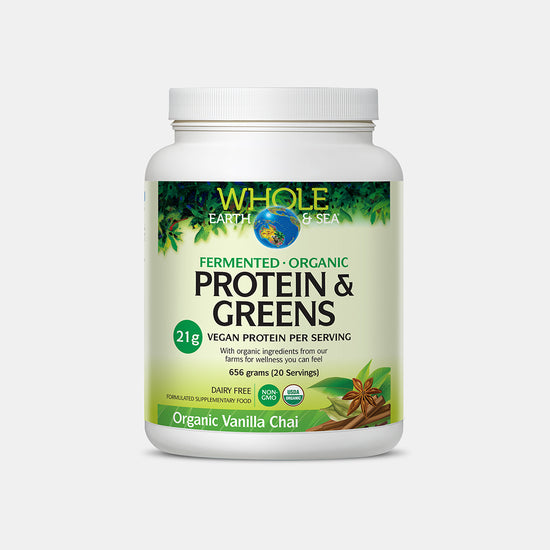 Organic Protein and Greens Vanilla Chai 656g