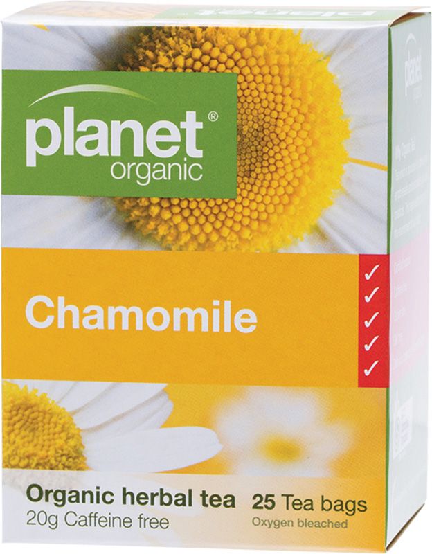 Organic Tea Bags - 25's - Chamomile
