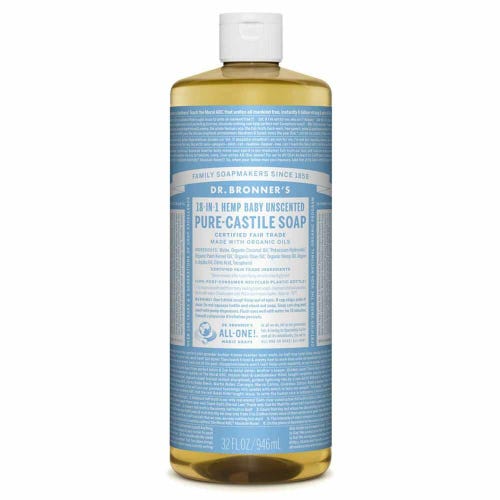 Pure-Castile Soap Liquid (Hemp) Unscented 946ml