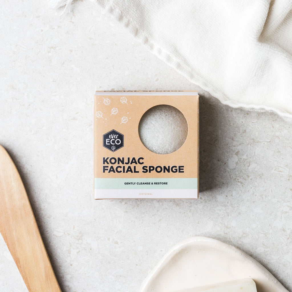 Konjac facial sponge - cleanse & restore