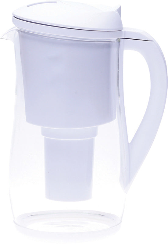 Gentoo Glass Water Filter Jug  White 1.5L