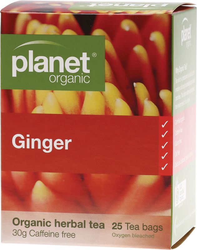 Organic Tea Bags – 25s - Ginger