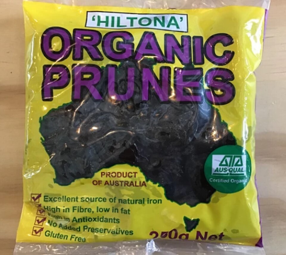 Organic Prunes