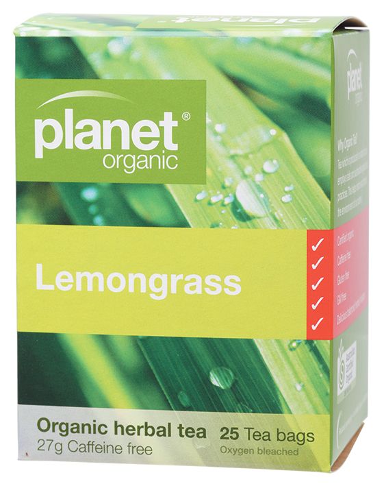 Organic Tea Bags – 25s - Lemongrass