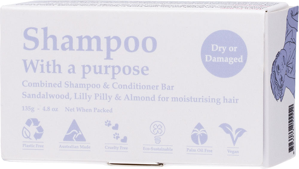 Shampoo & Conditioner Bar - Dry & Damaged