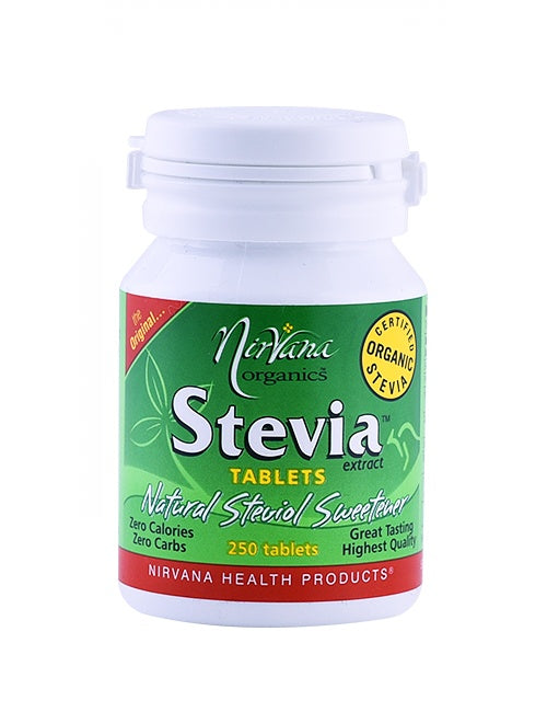 Organic Stevia 100% Pure Extract 250 Tablets
