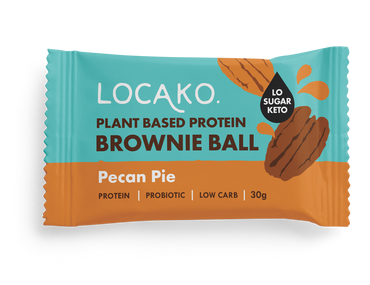 Brownie Ball - Pecan Pie